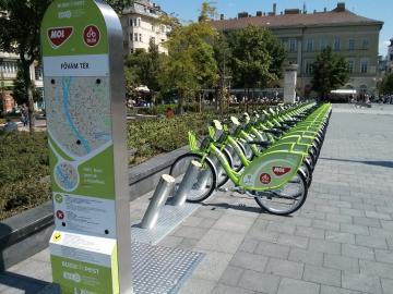 Budapest Launches Renewed MOL Bubi with 800 E-Bikes